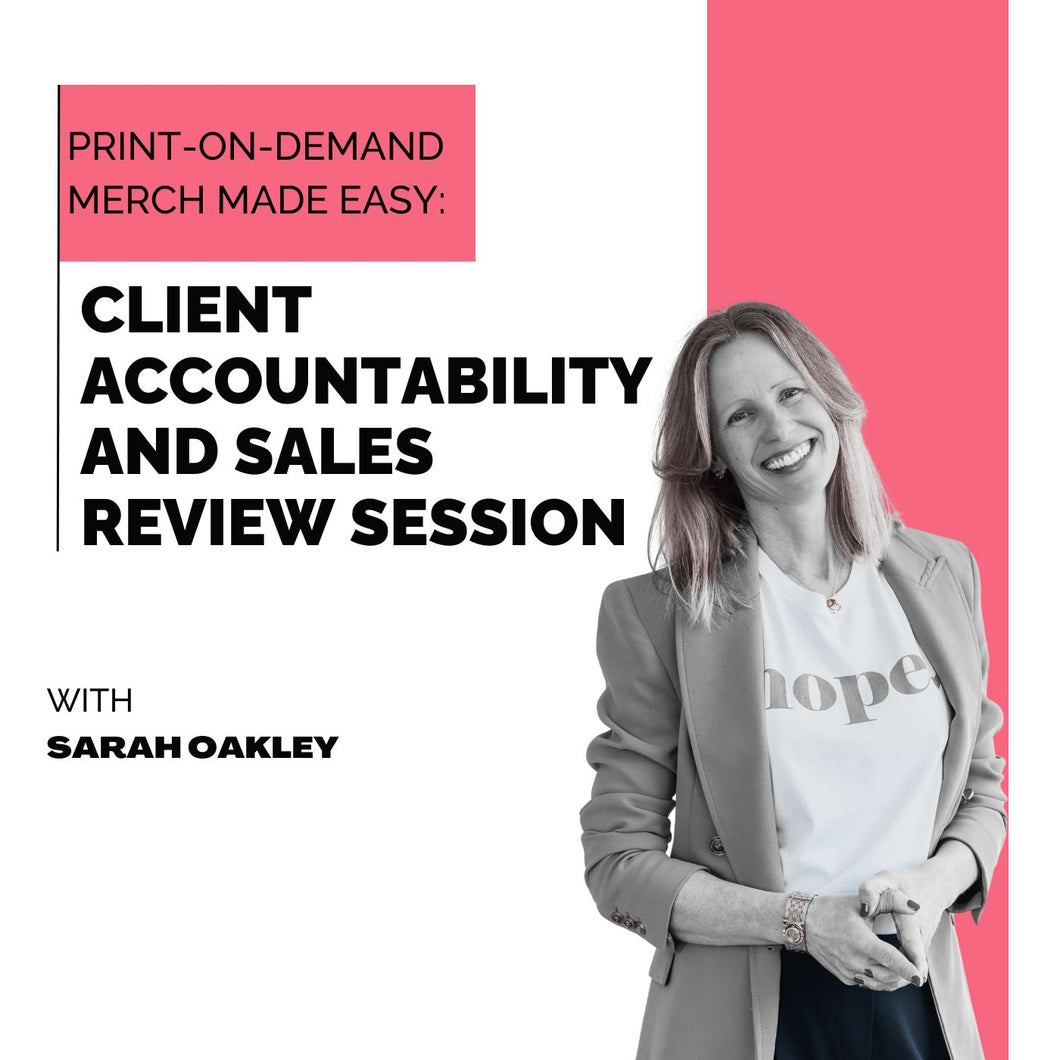 Client Accountability and Sales Review Session