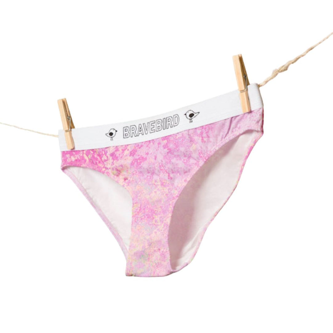 SOLD OUT Brave Bird Purple Abstract Knickers (Limited Edition)