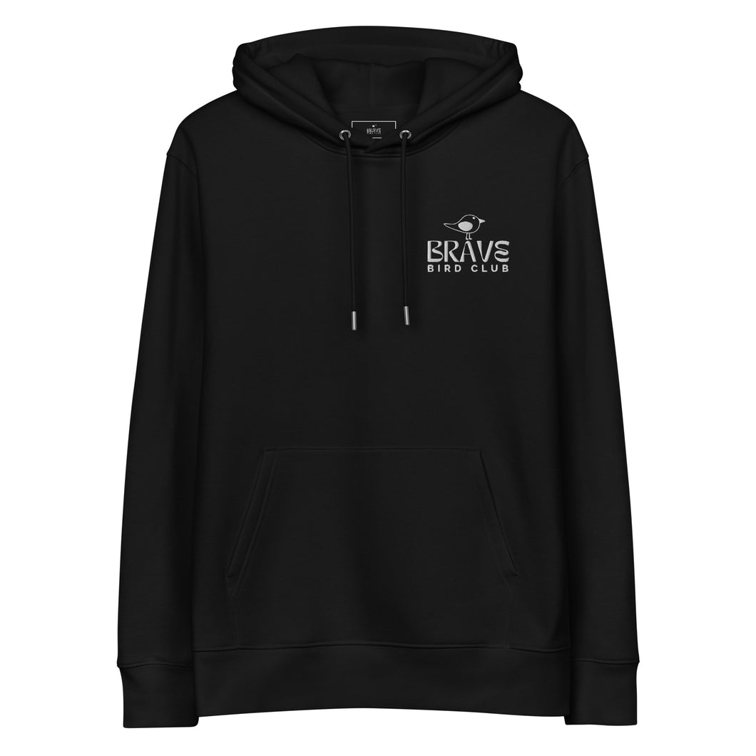 Brave Bird Lab 'Everything will be ok' Premium Unisex Embroidered Eco Hoodie